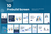 Teamwork Colorful Illustration Pack, an UI Kit Template by Graphicdunk (Thumbnail 5 of 5)