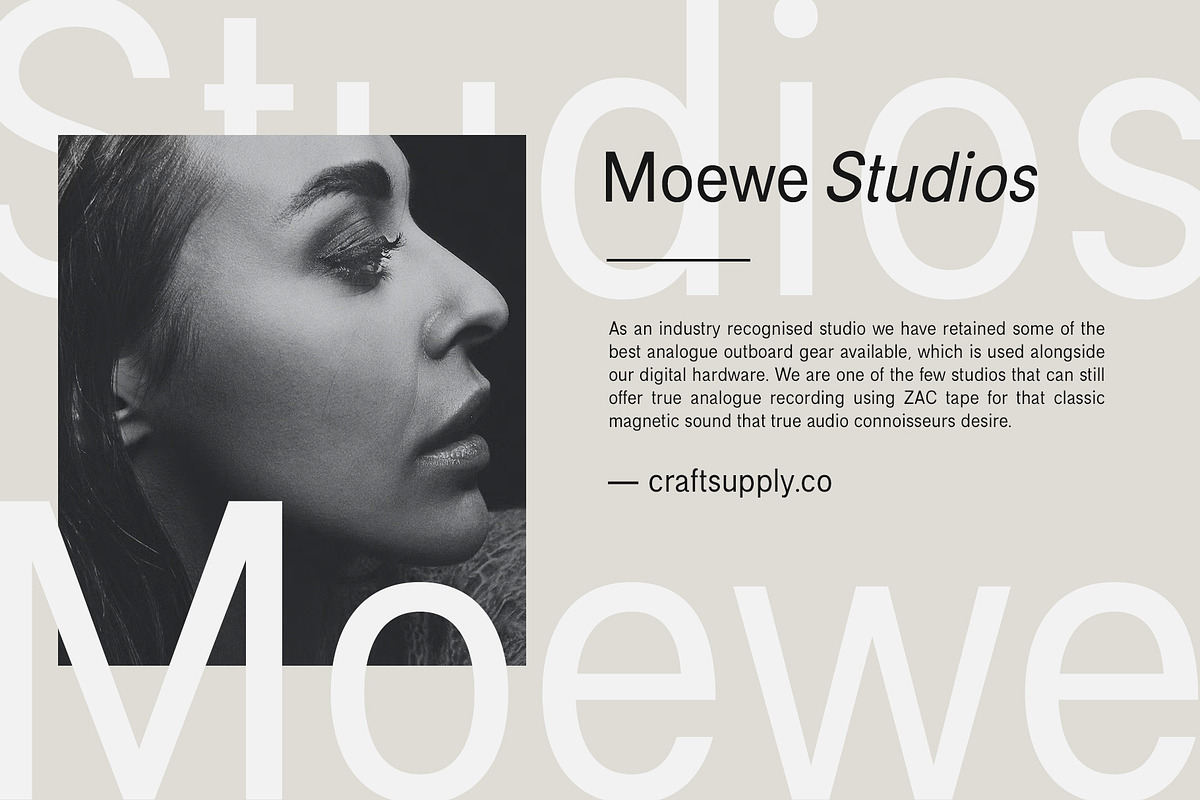 Galdien – Modern Sans Serif, a Sans Serif Font by Craft Supply Co. (Photo 6 of 8)