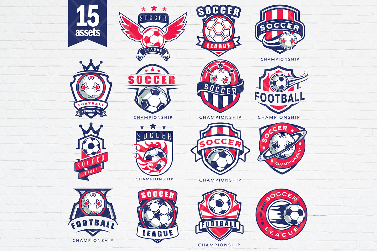 Soccer team logo template, a Design Template by Guavanaboy (Photo 1 of 3)