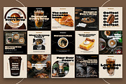 Coffee House Instagram Template Kit, a Social Media Template by Nenjo Studio (Thumbnail 5 of 5)