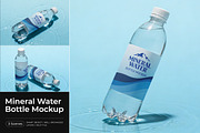 Mineral Water Bottle Mockup, a Product Mockup by Pitchlook.Studio (Thumbnail 1 of 4)