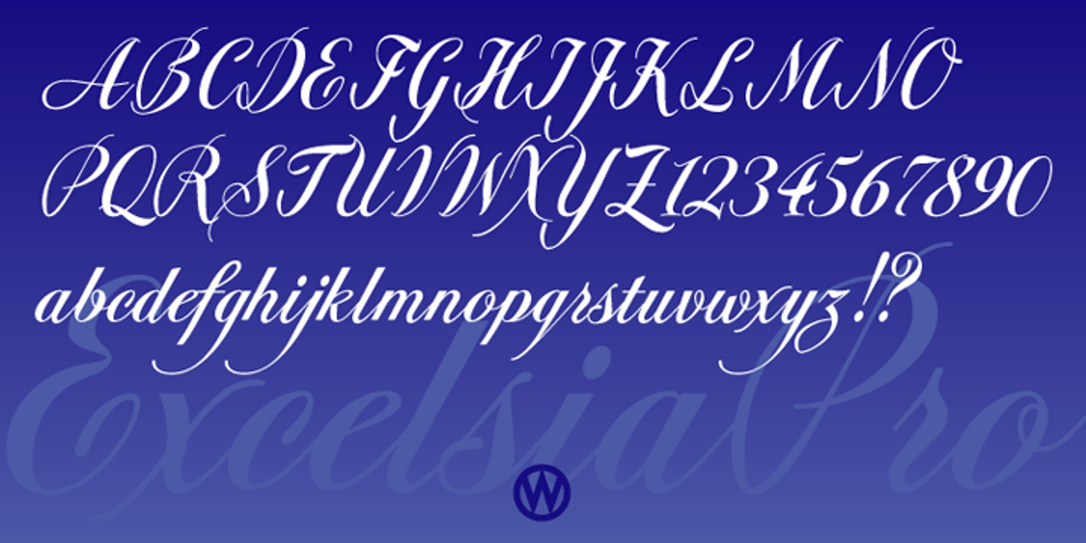 Excelsia Pro, a Script Font by Wiescher-Design (Photo 5 of 11)