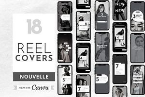 18 Instagram Reel Cover Templates