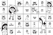Cute Handrawn Girl Character, an Object Illustration by Invisual Studio (Thumbnail 7 of 9)