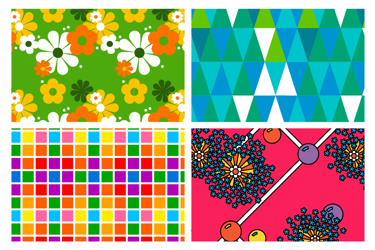 60's Fever, a Pattern Graphic by fontalicious (Photo 4 of 8)