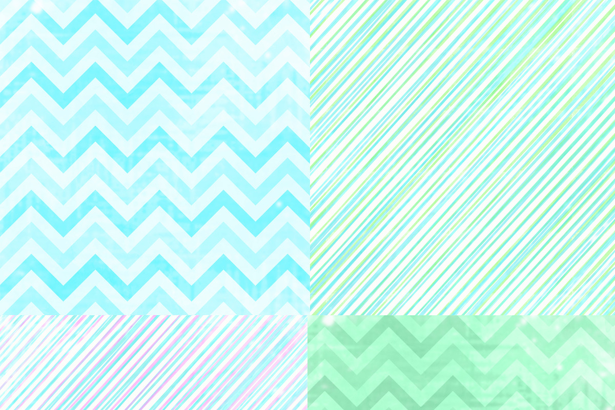 Watercolor Fun: 18- Digital Paper preview 4