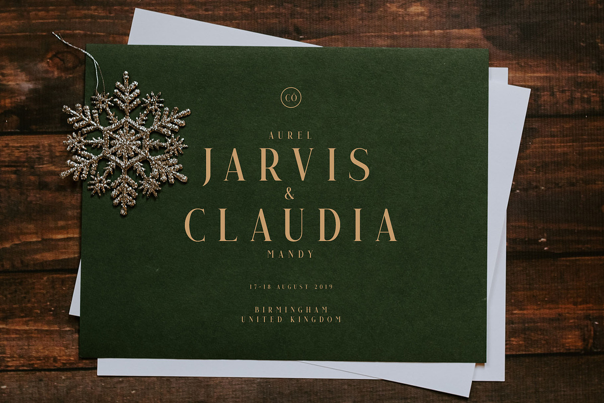 Qualey - Elegant Serif Font preview 5