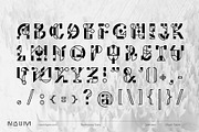 Umbero | experimental blackletter, a Sans Serif Font by NAUM (Thumbnail 2 of 6)