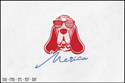 Patriotic Basset Hound 'Merica SVG, an Object Graphic by BeeCraftR (Thumbnail 2 of 5)
