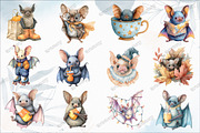 Quirky Halloween Funny Bat Sublimati, a Graphic by designcity5 (Thumbnail 2 of 5)