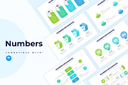 Numbers Keynote Templates, a Presentation Template by Slidesmash (Thumbnail 1 of 4)