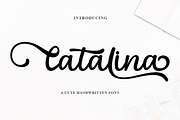 Catalina - Sweet Script Font, a Script Font by MjStudio31 (Thumbnail 1 of 7)