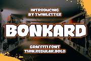 Bonkard, a Font by twinstd (Thumbnail 1 of 10)