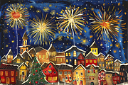 New Year’s Eve Fireworks, a Background Graphic by Printable Treasure (Thumbnail 5 of 5)