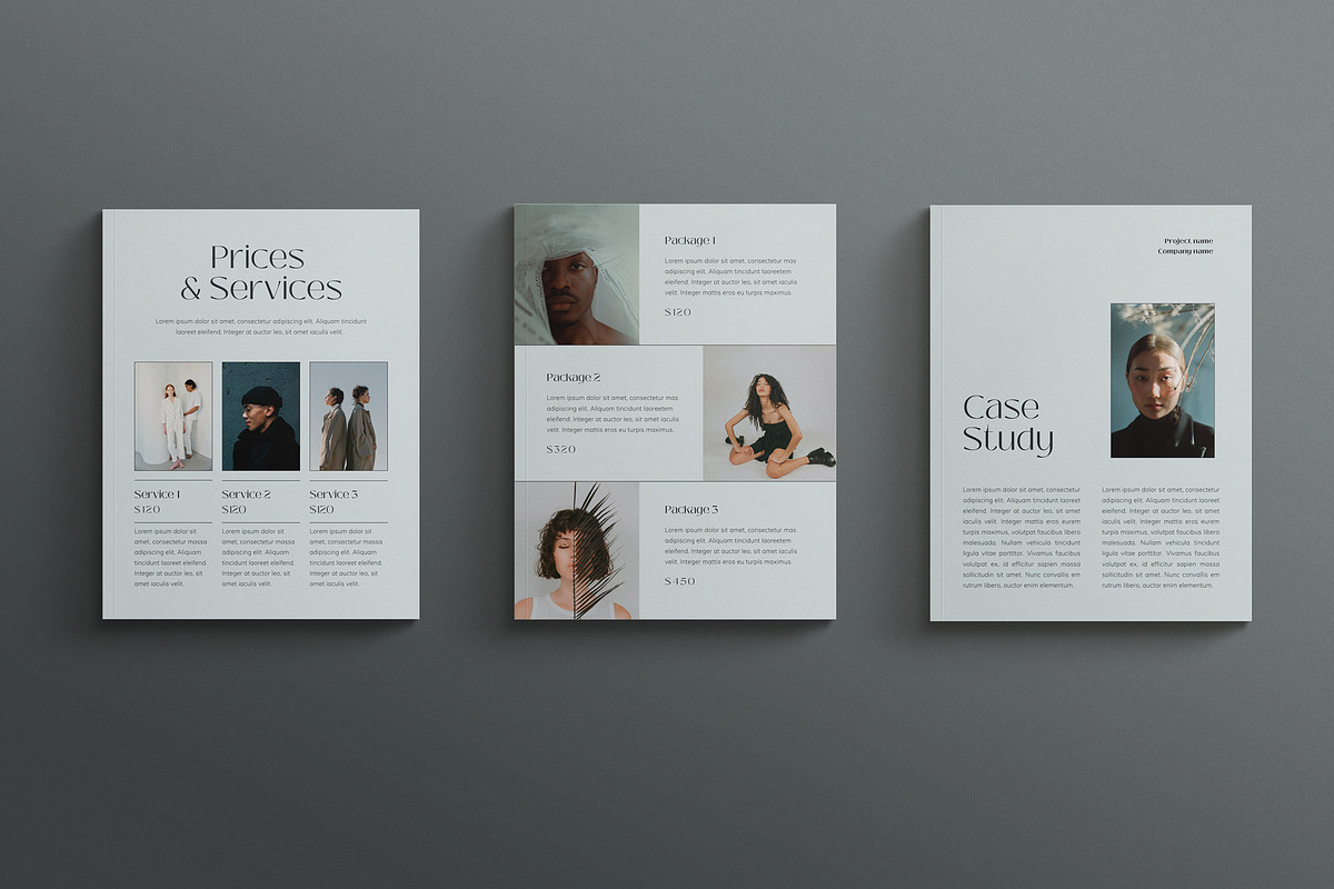 SERENITY | Media Kit Canva Template, a Magazine Template by Sierra Creative Studio (Photo 7 of 10)