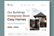 Real Estate Landing Page Layout, a Landing Page Template by CreativeShaper (Thumbnail 2 of 5)