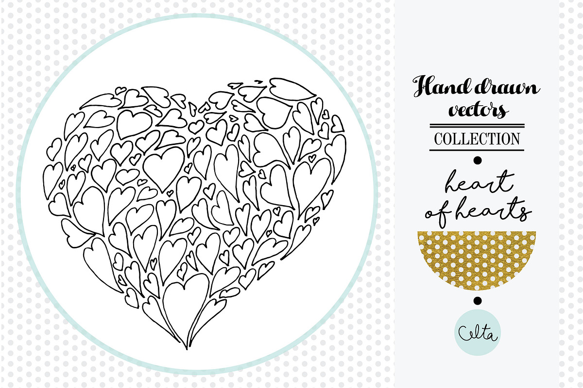 Heart of hearts vector [25% off], an Illustration by Klipa Illustrations (Photo 4 of 5)