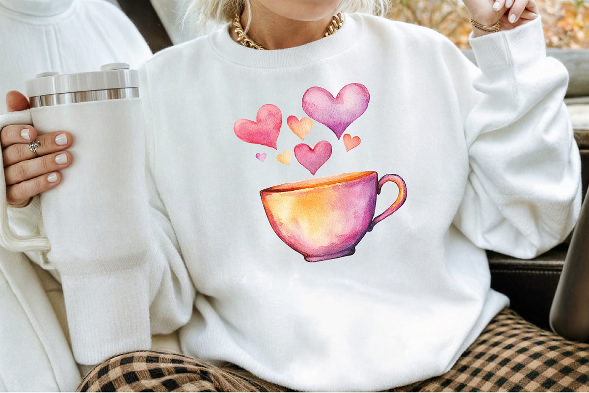 Whimsical Hand-drawn Tea Party Clipa, an Illustration by Sublimation Artist (Photo 4 of 6)