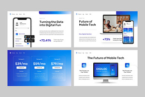 DIGILOC - Mobile App Powerpoint