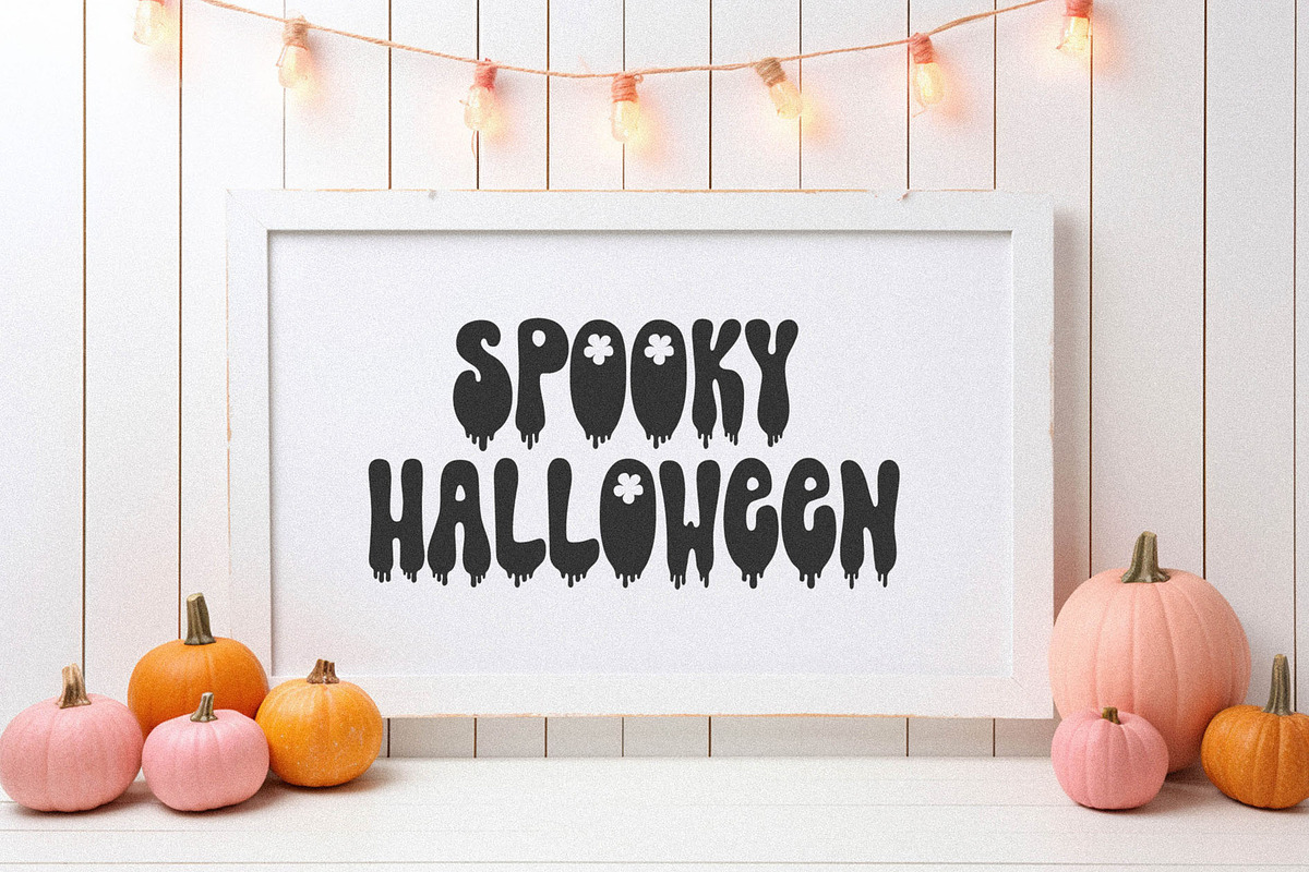 Hocus Pocus Boo Halloween Font, a Handwritten Font by BarcelonaShop (Photo 3 of 9)