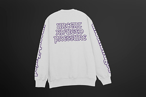 Realistic Floating Crewneck Mockup