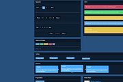 Bootstrap 3.0. theme DRON dark UI, a Bootstrap Template by Bootstraptor (Thumbnail 3 of 5)
