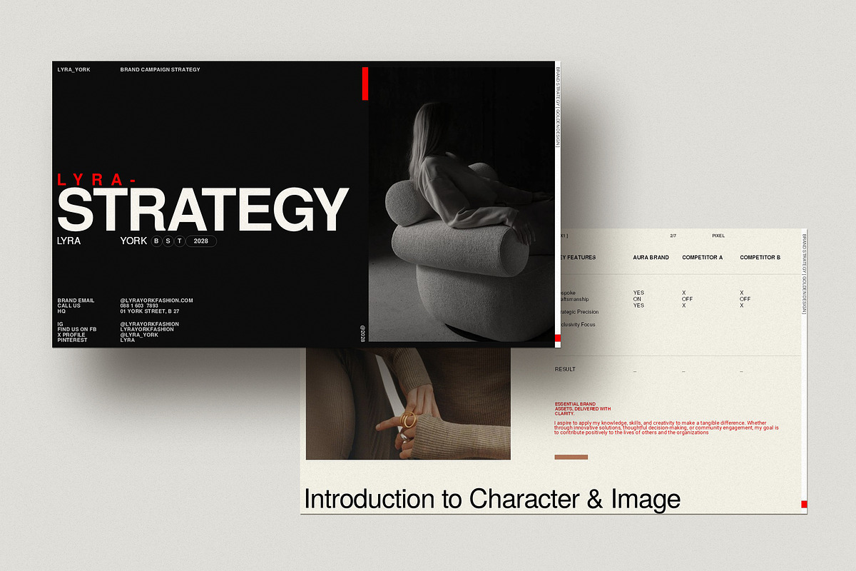 Lyra Brand Strategy Presentation, a Presentation Template by Studio Artisan (Photo 5 of 8)