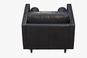 Briar Leather Chair brown and black, a Furniture 3D Model by 3dmitruk (Thumbnail 17 of 24)