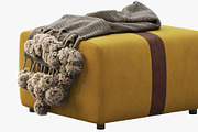 Joybird Malachi Ottoman, a Furniture 3D Model by 3dmitruk (Thumbnail 8 of 18)