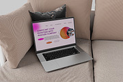 Laptop Sofa Mockups, a Household Mockup by Creative_A23 (Thumbnail 2 of 4)