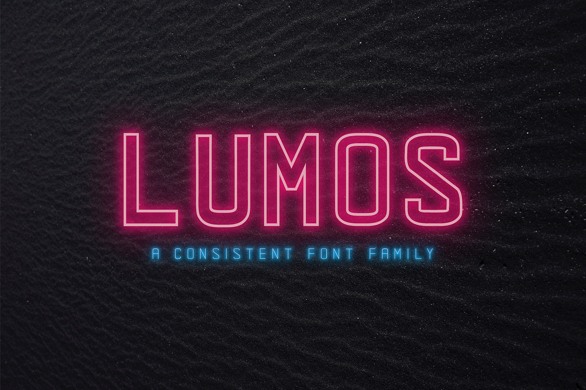 LUMOS - A Consistent Font Family