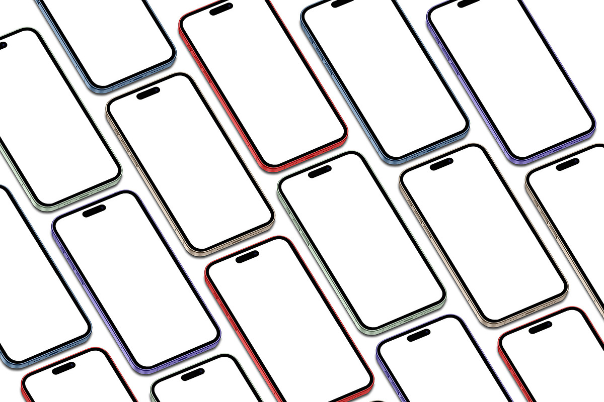 3D iPhone Presentation Mock-Up Bun 1, an iPhone Mockup by Graphicsworld125 (Photo 10 of 16)