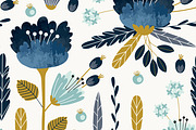 New Garden. Autumn floral collection, a Decorative Illustration by lokko studio (Thumbnail 4 of 4)