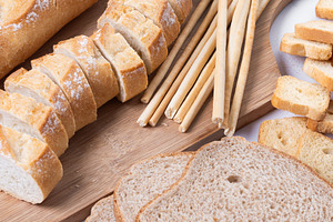Assortment of Bread Products, a Food & Drink Photo by etorres69