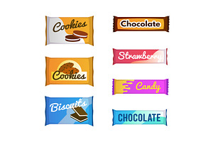 Vending Products. Snack Package