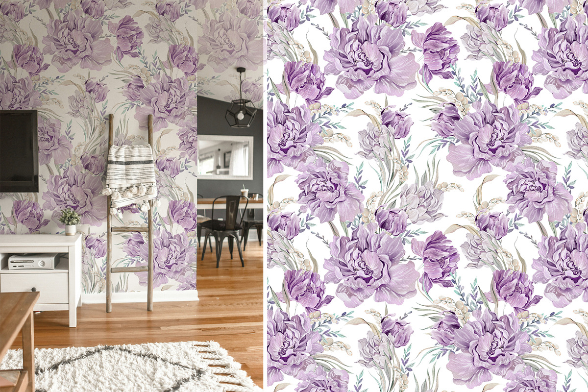 21 Watercolor Seamless Pattern, a Pattern Graphic by Knopazyzy (Photo 9 of 17)