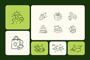 300 Healthy Living Doodle Icons, an Outline Icon by Prosymbols (Thumbnail 8 of 12)