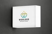 World Go Letter W Logo, a Branding & Logo Template by Design_Planet (Thumbnail 1 of 7)