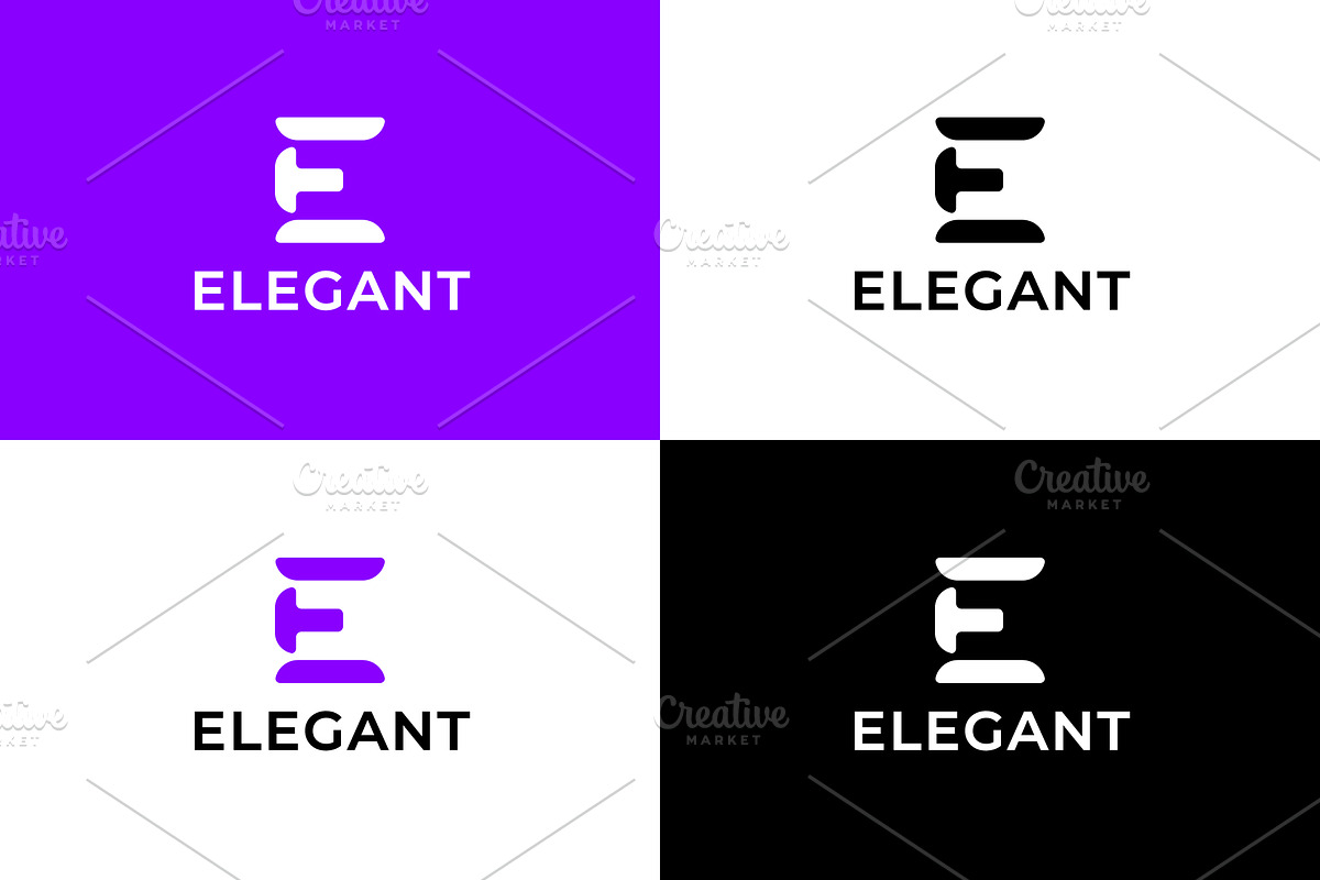 Modern E Letter Logo Design, a Branding & Logo Template by Orin Creative (Photo 2 of 6)