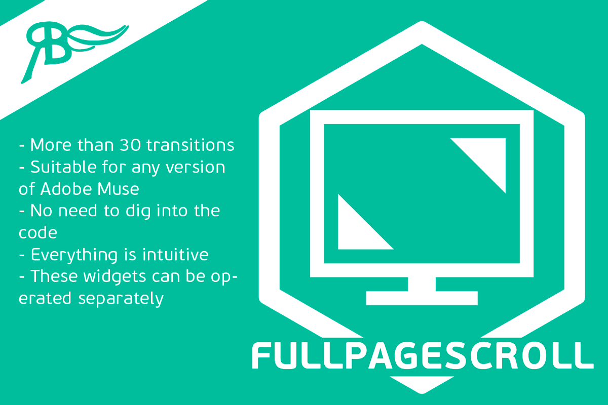 Full Page Scroll for Adobe Muse