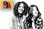 Black And White Vector Effect, a Layer Style Add-On by Vatdesign (Thumbnail 4 of 4)