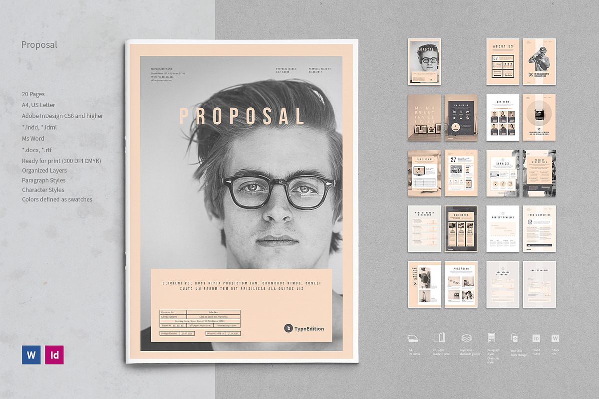 Proposal Vol. 3, a Brochure Template by TypoEdition (Photo 1 of 5)