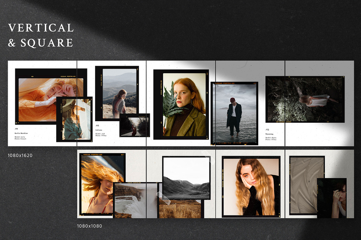 Analog - Carousel Post Templates, a Social Media Template by Sparrow & Snow (Photo 2 of 15)