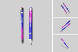 Pen Mockup, a Pens & Pencil Mockup by Difa Design