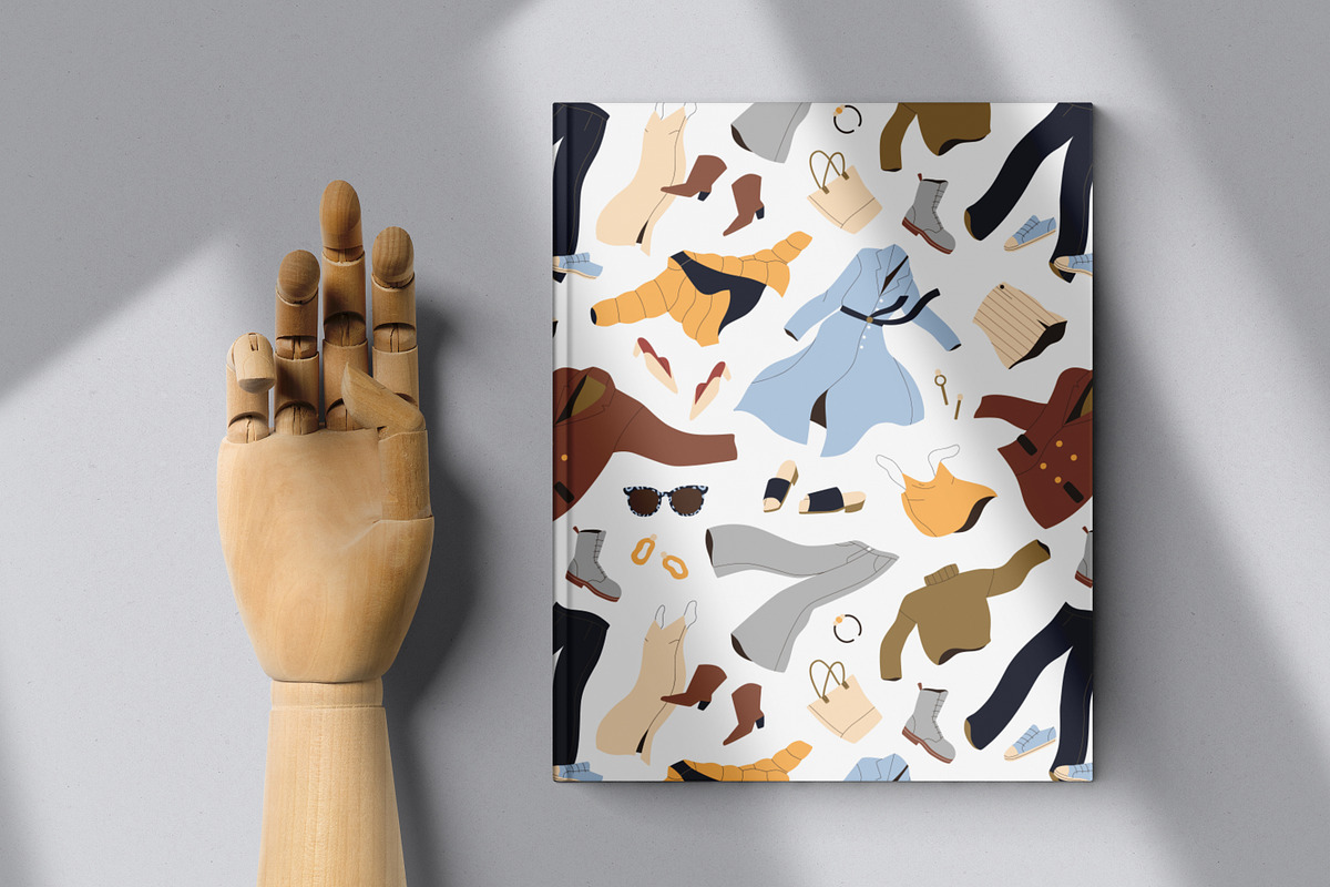 Fashion clothes seamless pattern, a Pattern Graphic by Good Studio (Photo 4 of 4)