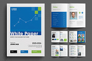 Corporate White Paper Brochure, a Brochure Template by MightyDesign (Thumbnail 1 of 6)