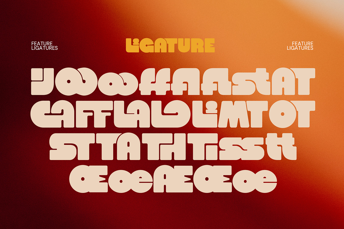 The Loca – Bold Retro Block Typeface, a Sans Serif Font by Fortunes Co (Photo 8 of 10)