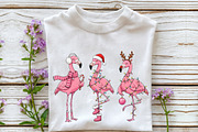 Flamingo Tropical Christmas Png, a Seasonal Illustration by Rose Art (Thumbnail 4 of 4)