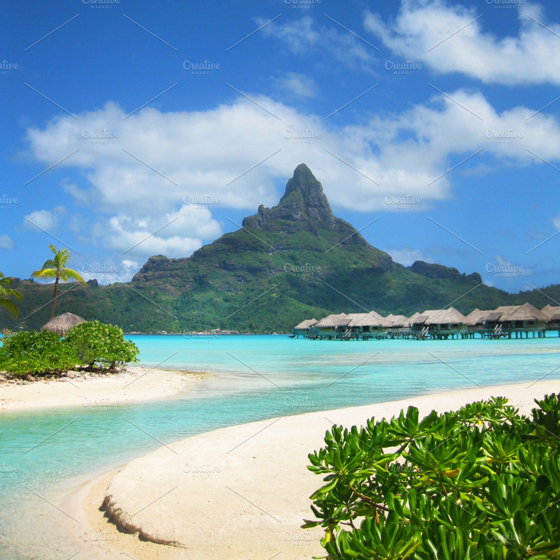 Bora bora featuring travel, paradise, and beach