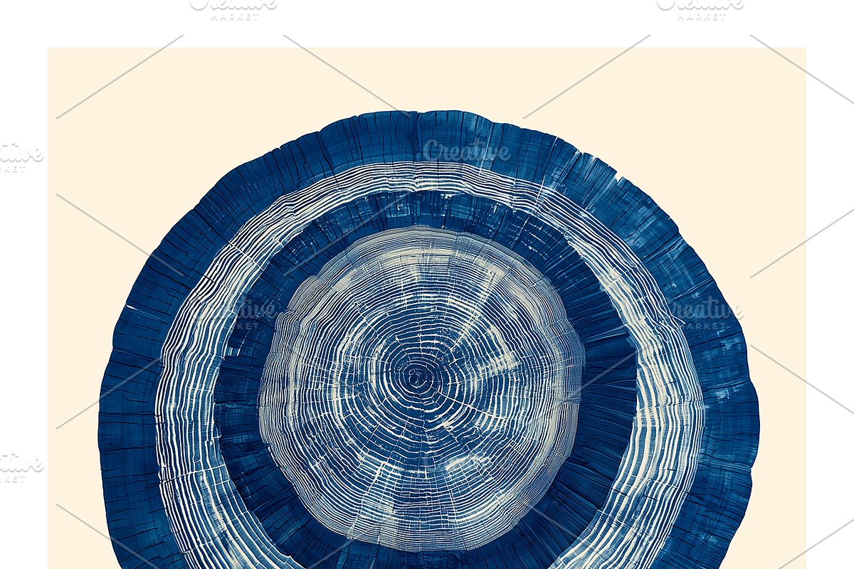 Natt Collection · Organic Tree Rings, a Texture Illustration by milatovar (Photo 19 of 19)